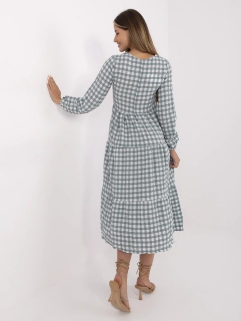 Sukienka 232-SK-8005.20 mietowy S