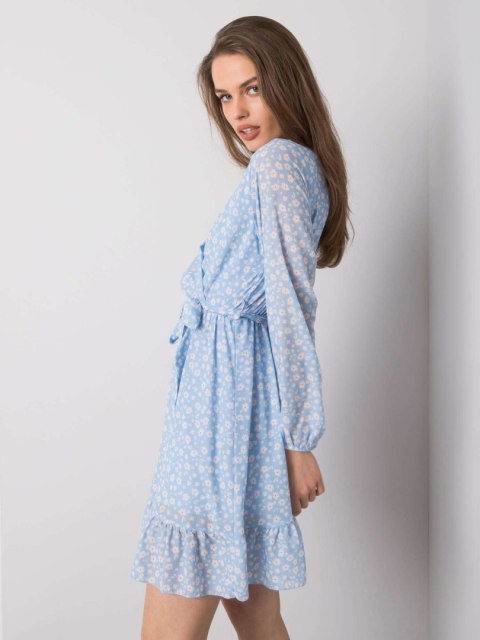 Sukienka TW-SK-BI-26329.20 jasny niebieski L