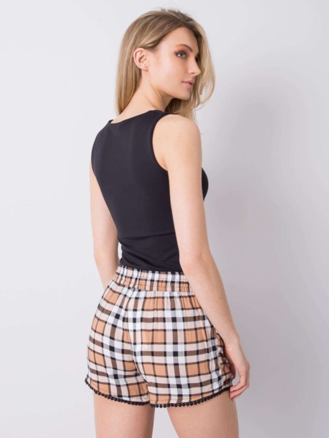 Szorty D73770M61531KB jasny brązowy S