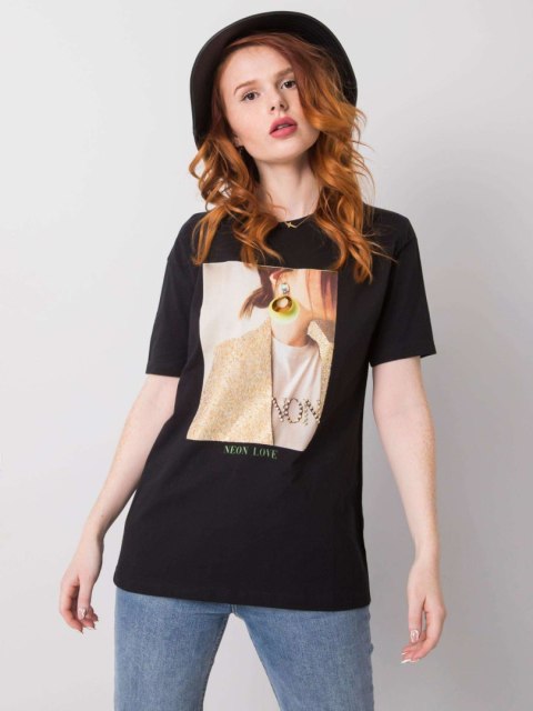 T-shirt HB-TS-3055.18P czarny S