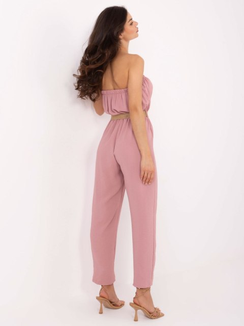 Kombinezon 361-KO-01042021.28 ciemny różowy S