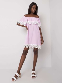 Sukienka LK-SK-506992.11 jasny fioletowy 40