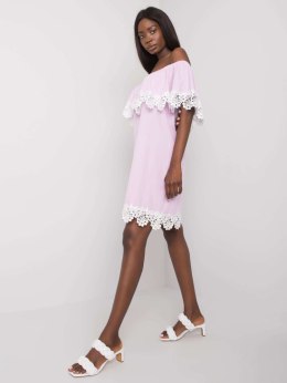 Sukienka LK-SK-506992.11 jasny fioletowy 40