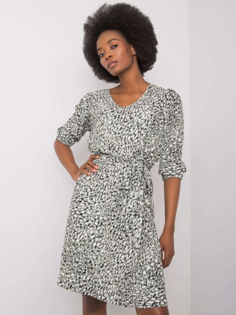 Sukienka LK-SK-508079.47P khaki 42