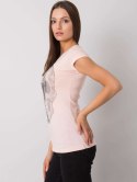 T-shirt EM-TS-ES-21-532.18 jasny różowy S