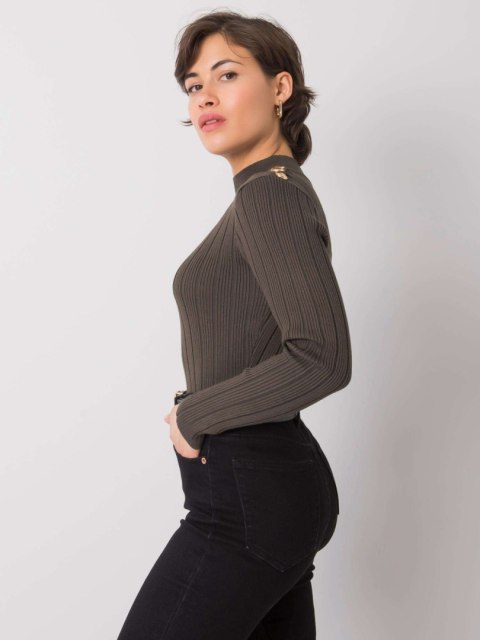 Sweter EM-SW-MCY02213.91 ciemny khaki