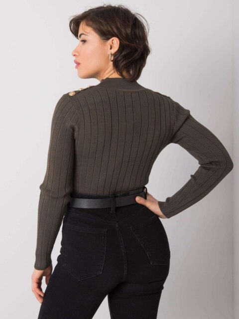 Sweter EM-SW-MCY02213.91 ciemny khaki