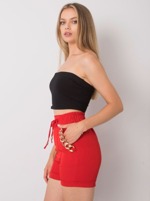 Szorty DHJ-SN-13260.38P czerwony XL