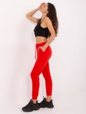 Spodnie dresowe TO-DR-1601003.24 czerwony S