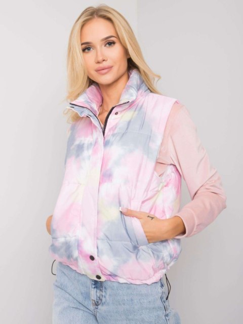 Kamizelka DHJ-KZ-1855.30X szaro-różowy 2XL
