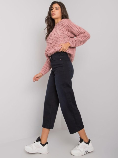 Spodnie jeans D85038T62213B137 czarny XS