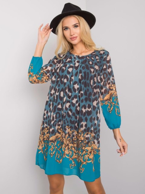 Sukienka TW-SK-BI-2667-2.92P morski S