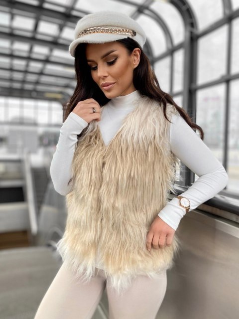 Kamizelka YP-KZ-DT-067.23P beżowy L