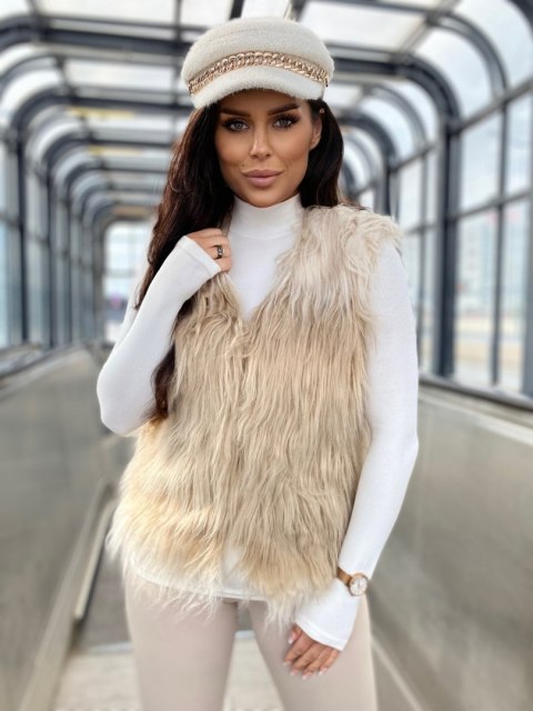 Kamizelka YP-KZ-DT-067.23P beżowy S