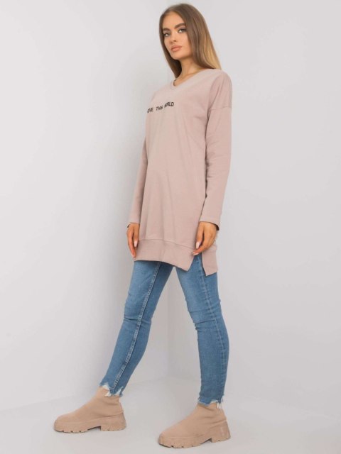 Tunika RV-TU-7201.43P ciemny bezowy L/XL