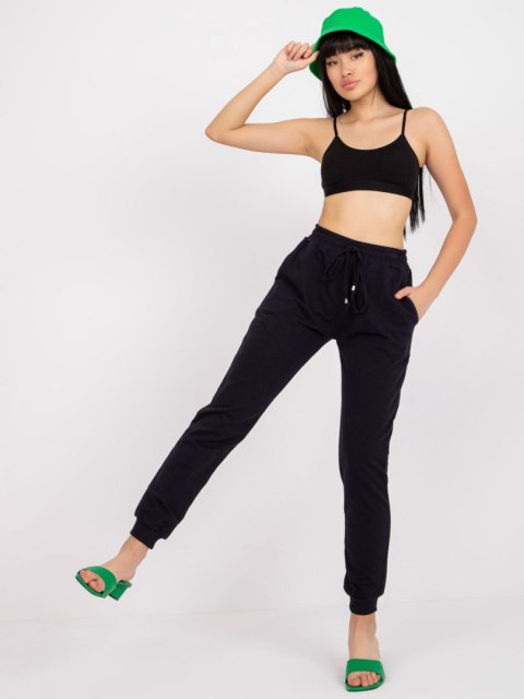 Spodnie dresowe AP-DR-A-003 granatowy S