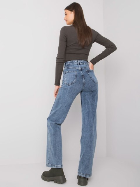 Spodnie jeans MR-SP-351.72P ciemny niebieski 26