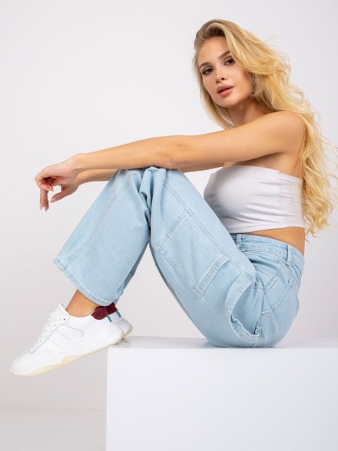 Spodnie jeans MR-SP-356.42P jasny niebieski 25