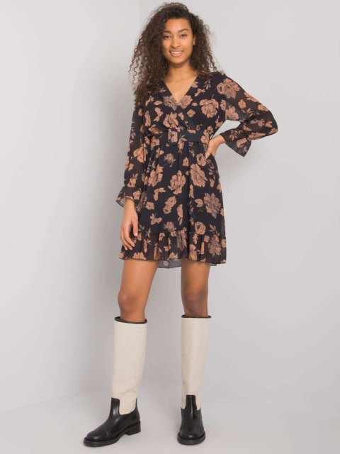 Sukienka DHJ-SK-12220-3.51P camelowy