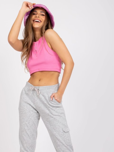 Spodnie dresowe TW-DR-1035.38P szary L