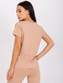 T-shirt AP-TS-A-004 camelowy XL