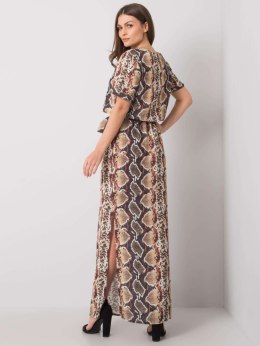 Sukienka LK-SK-507343.07P beżowy 36