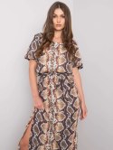 Sukienka LK-SK-507343.07P beżowy 40